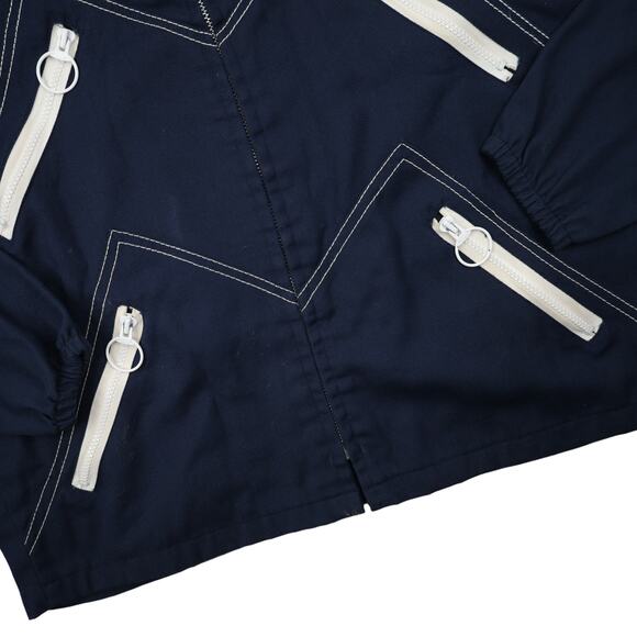 Vintage Sir Jac Multi Zipper Shirt Jacket - Picture 4 of 11